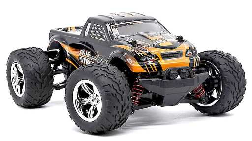 carro todo terreno teledirigido 4x4