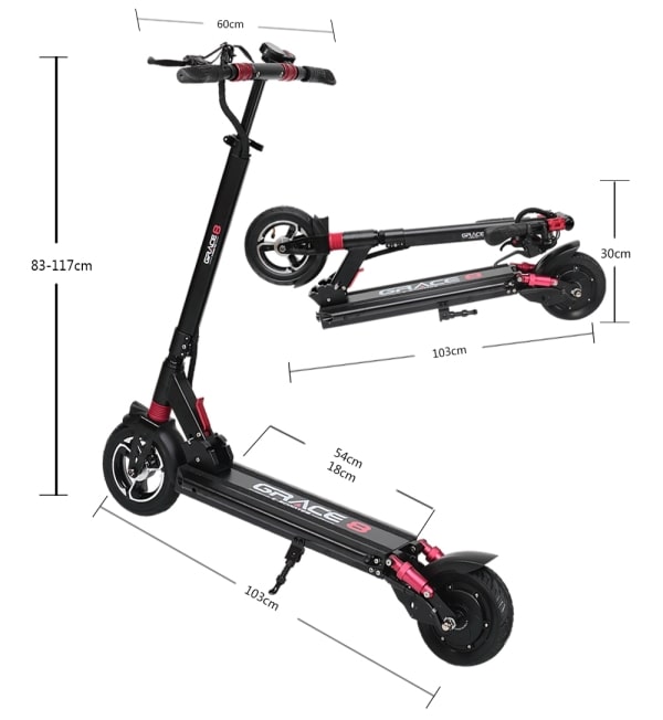 macury zero 8 medidas plegado