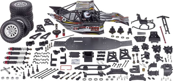 kit profesional cars rc 4x4
