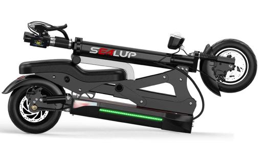 medidas patinete electrico sealup plegado